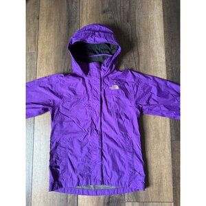 $20 WHEN BUNDLED The North Face Girls Hyvent Purple Lightweight Rain Coat
